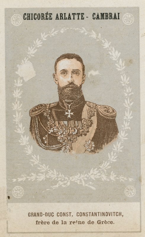 Gran Duque Constantino Constantinovitch, hermano de la reina de Grecia de French School