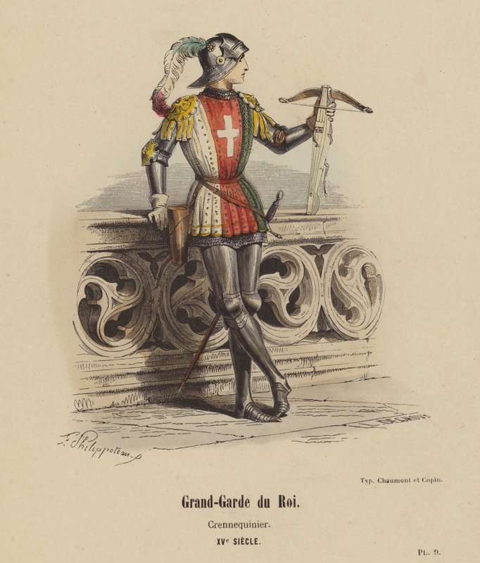Gran Guardia del Rey, Crennequinier, Siglo XV de French School