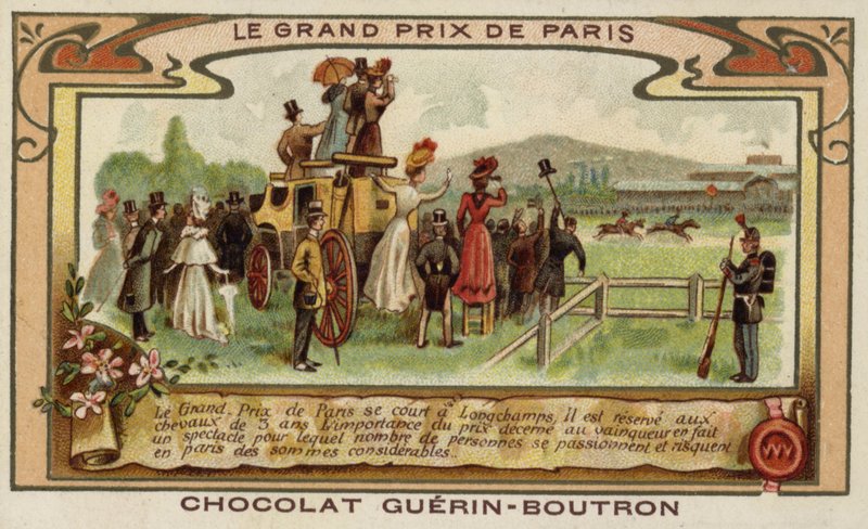 Carrera de caballos del Gran Premio de París, Longchamps de French School