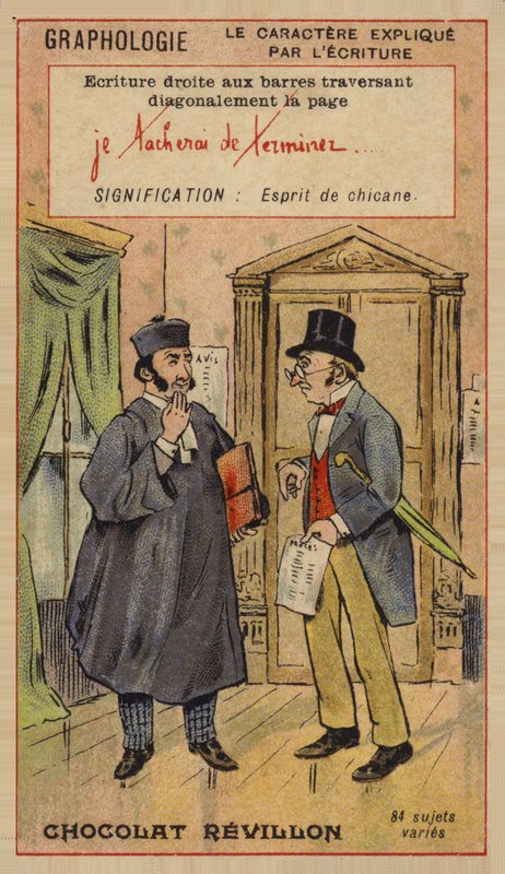 Grafología - el estudio del carácter a través de la escritura de French School