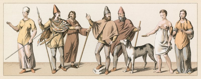 Traje de Gran Bretaña de French School