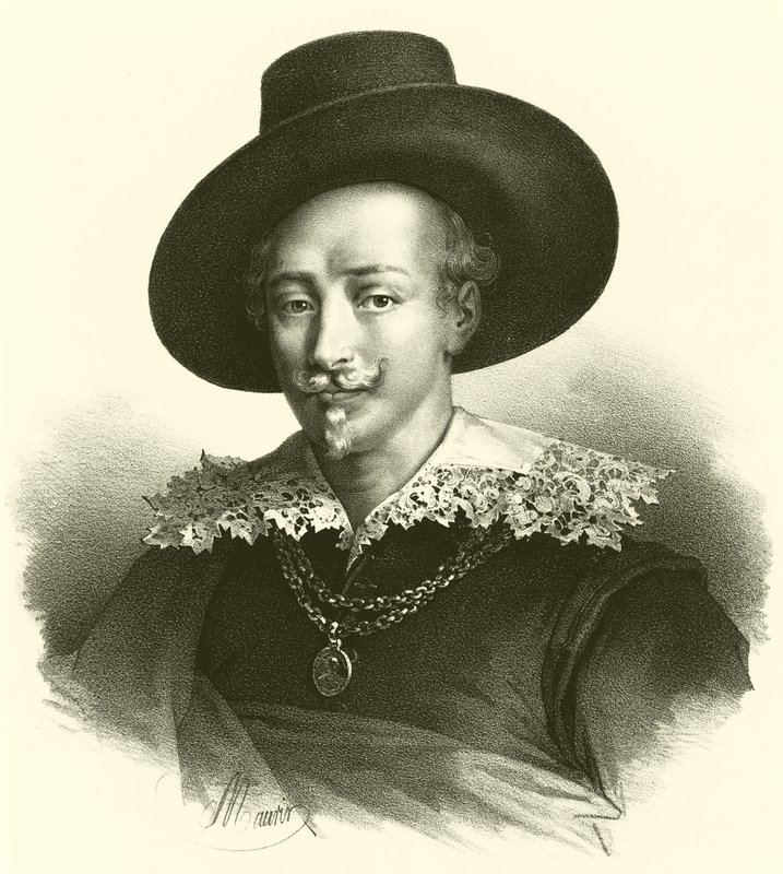 Guido Reni, retrato de French School