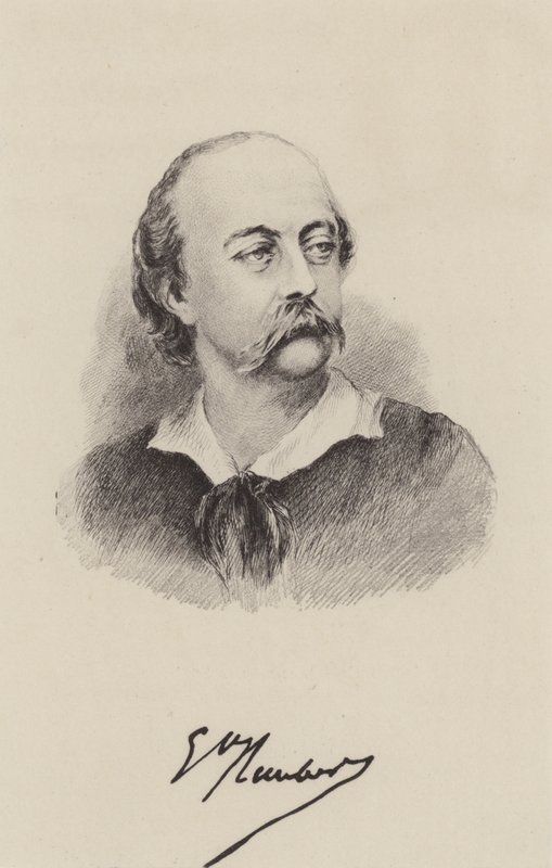 Gustave Flaubert, novelista francés de French School