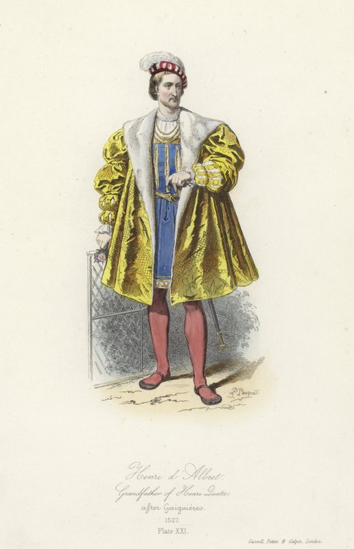 Enrique II de Navarra, abuelo de Enrique IV de Francia de French School