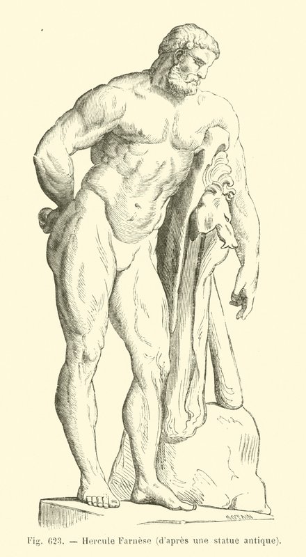 Hércules Farnesio de French School