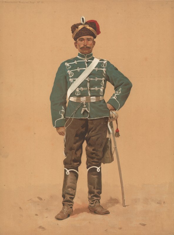 Regimiento de Húsares de Hesse No 13 de French School