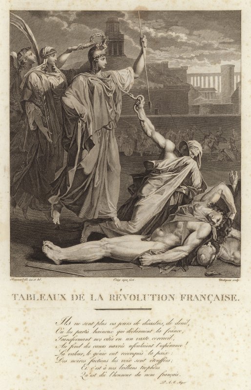 Pinturas históricas de la Revolución Francesa de French School