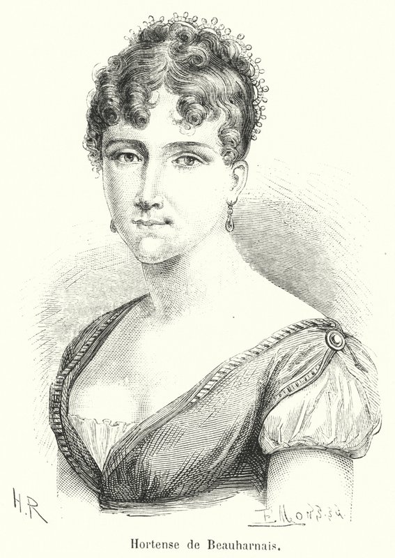 Hortense de Beauharnais de French School