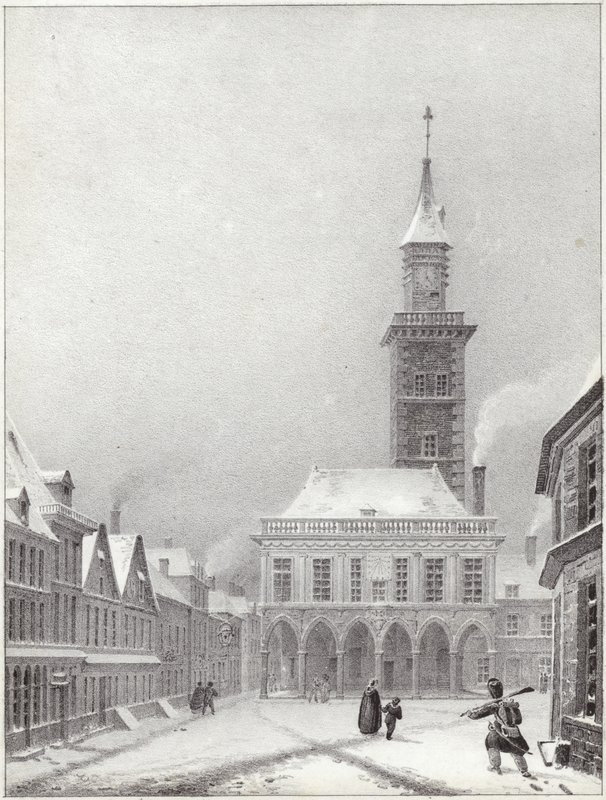 Hotel de Ville en Bapaume de French School