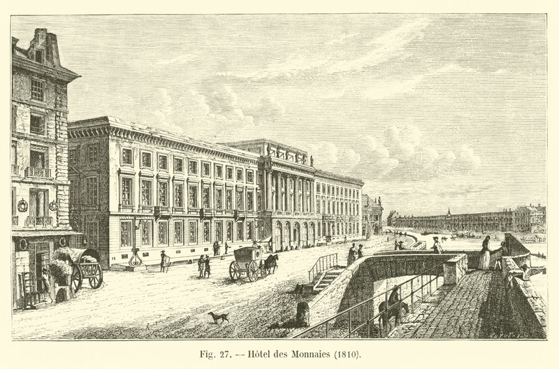 Hotel de Monedas, 1810 de French School