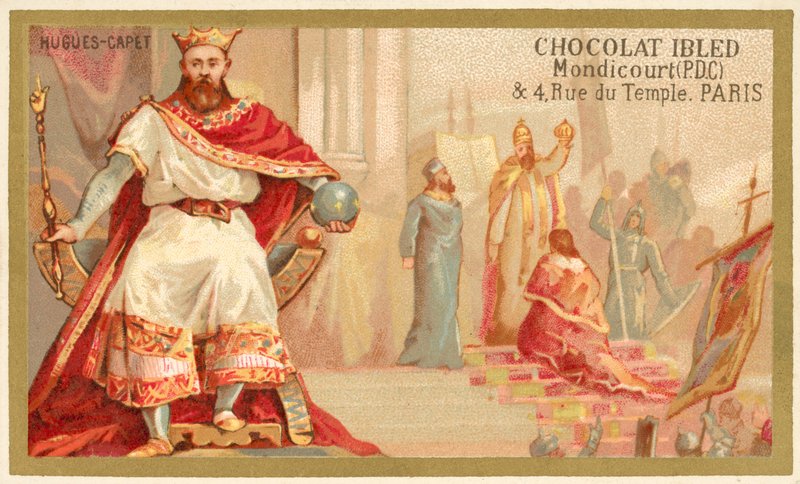 Hugo Capeto, Rey de los Francos de French School