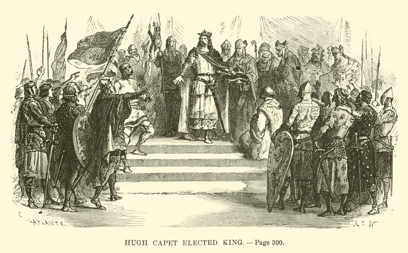 Hugo Capeto elegido rey de French School