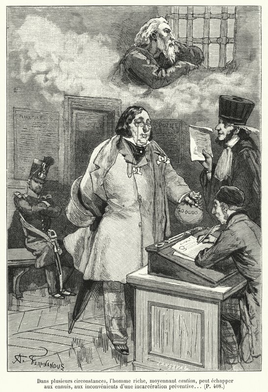 Ilustración para Le Juif Errant de French School