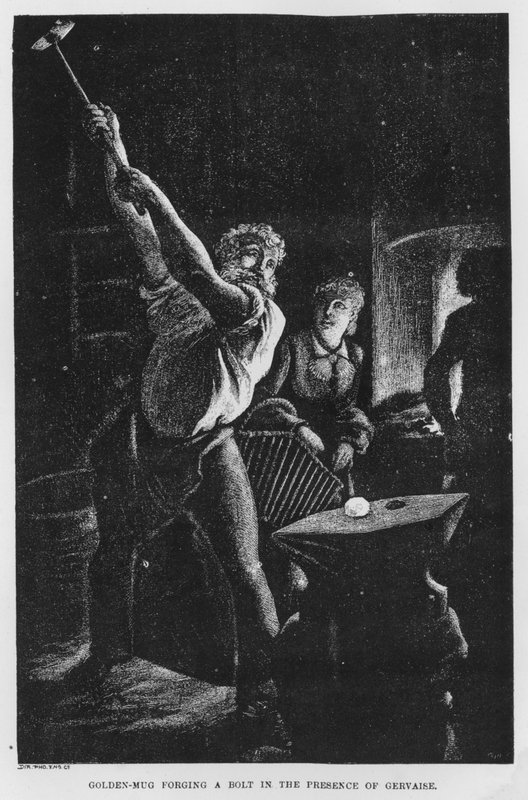 Ilustración para El Asesino, Una Novela Realista, de Emile Zola (grabado) de French School