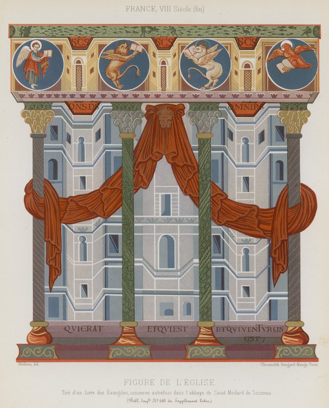 Imagen de una iglesia de French School