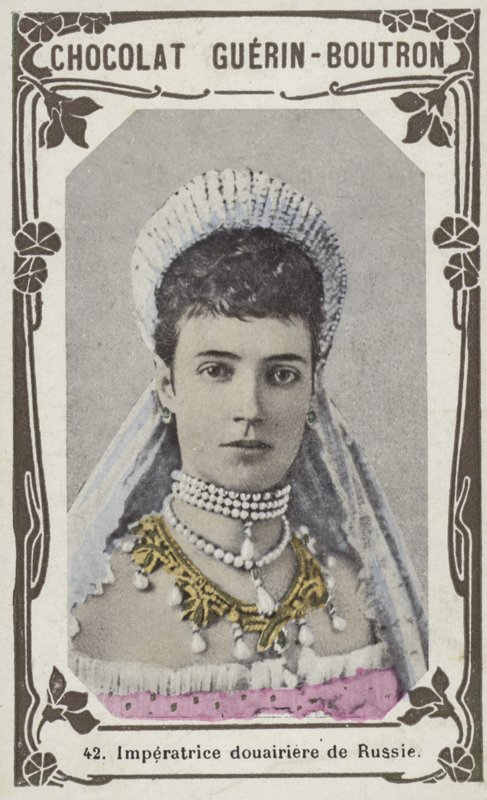 Emperatriz Viuda de Rusia de French School
