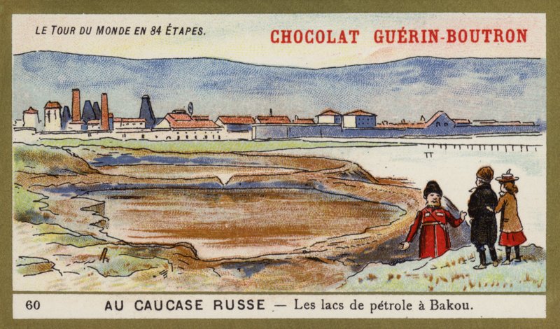 En el Cáucaso Ruso - los lagos de petróleo de Bakú de French School
