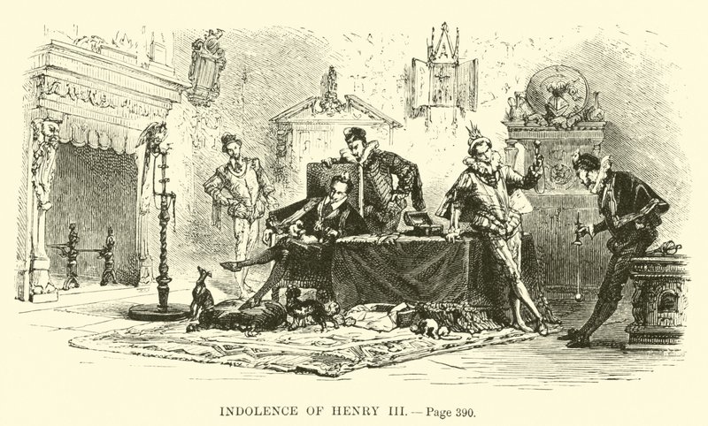 Indolencia de Enrique III de French School