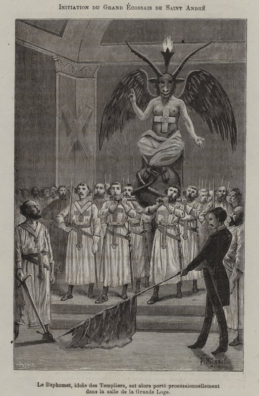 Iniciación de un caballero de San Andrés de French School