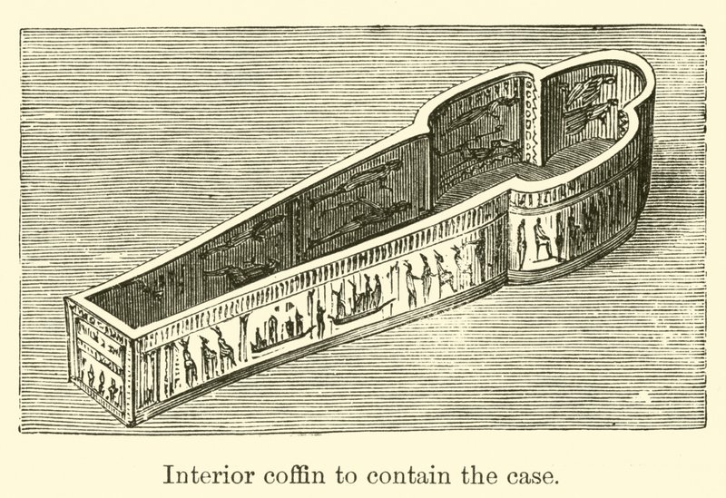 Cofre interior para contener el estuche de French School