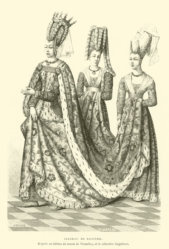 Isabeau de Baviera de French School