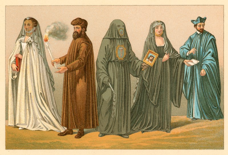 Traje de Italia de French School