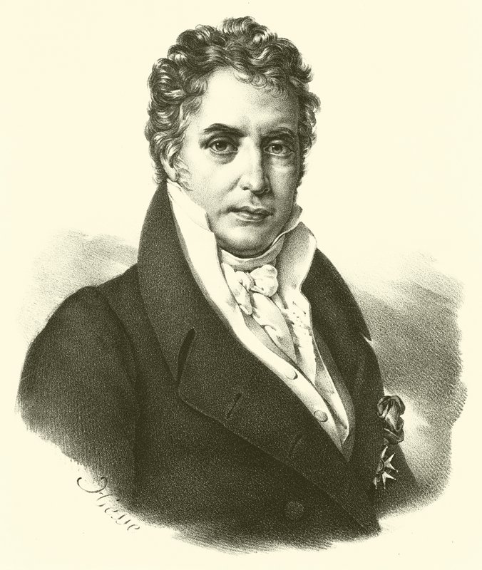 Jacques-Louis David, retrato (grabado) de French School