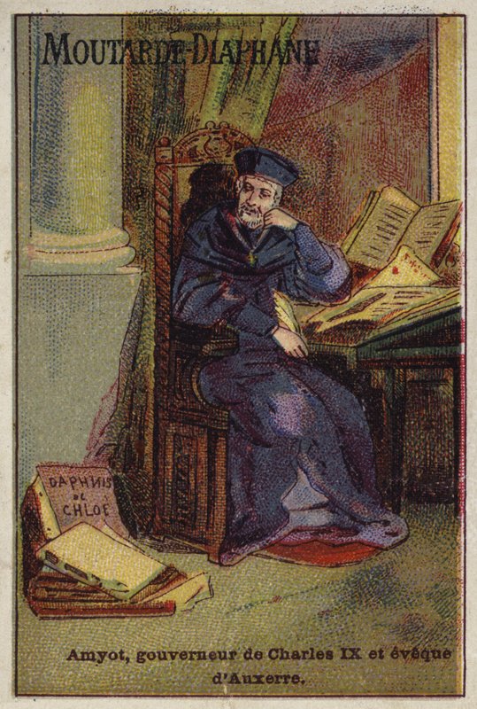 Jacques Amyot, escritor y traductor renacentista francés y obispo de Auxerre de French School