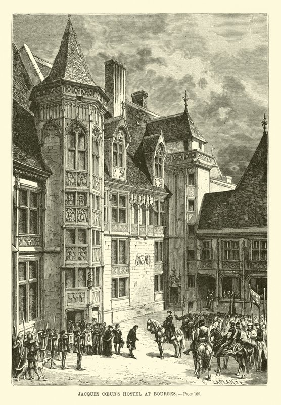 Hostal de Jacques Coeur en Bourges de French School
