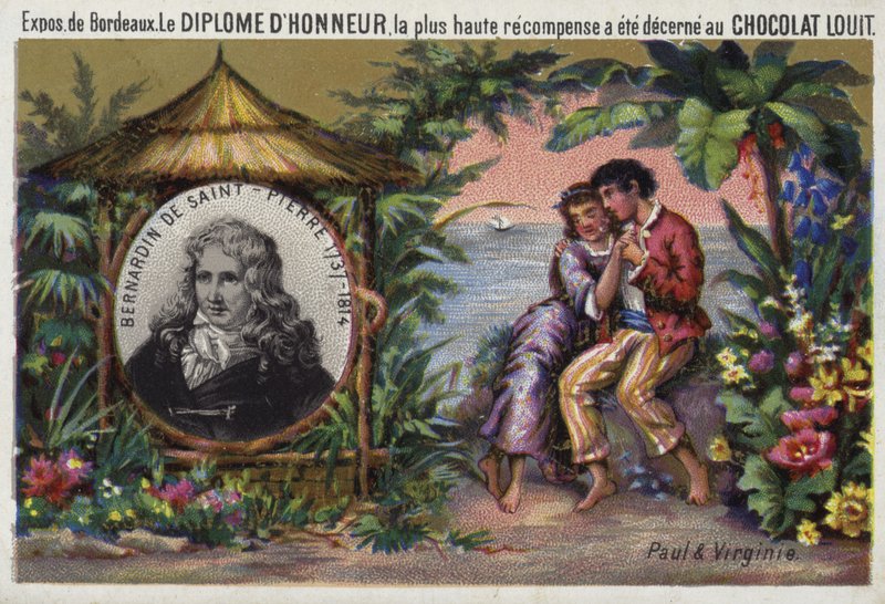 Jacques Henri Bernardin de Saint Pierre, escritor y botánico francés de French School