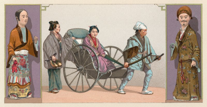 Traje japonés de French School