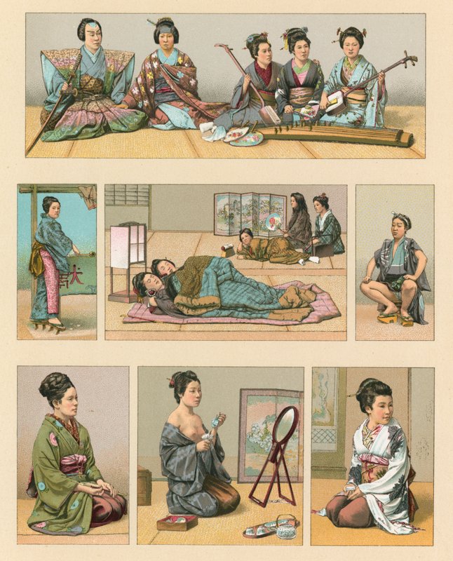 Disfraz japonés de French School