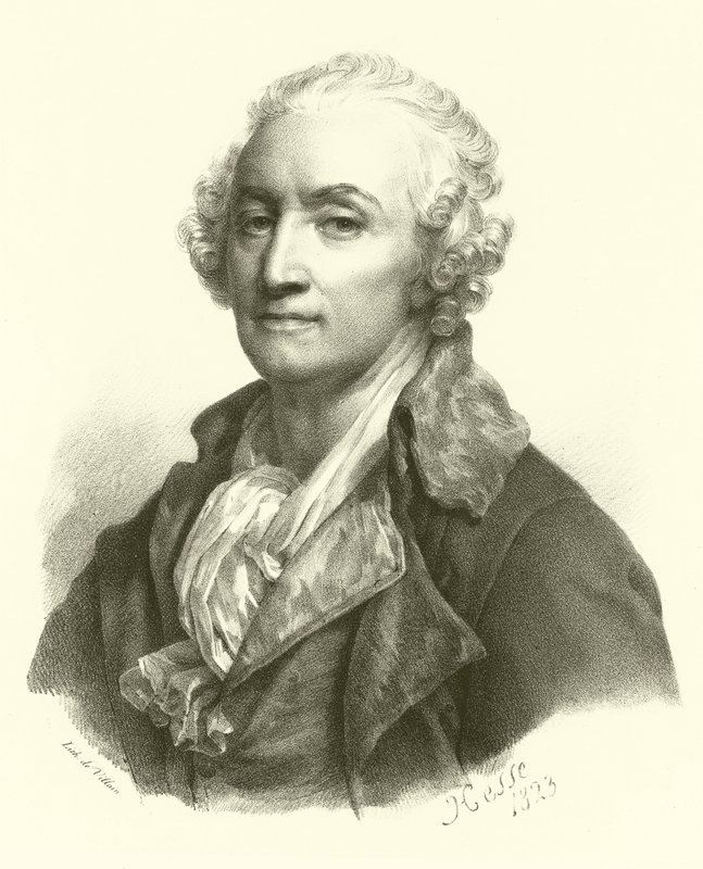Jean-Baptiste Greuze, retrato de French School