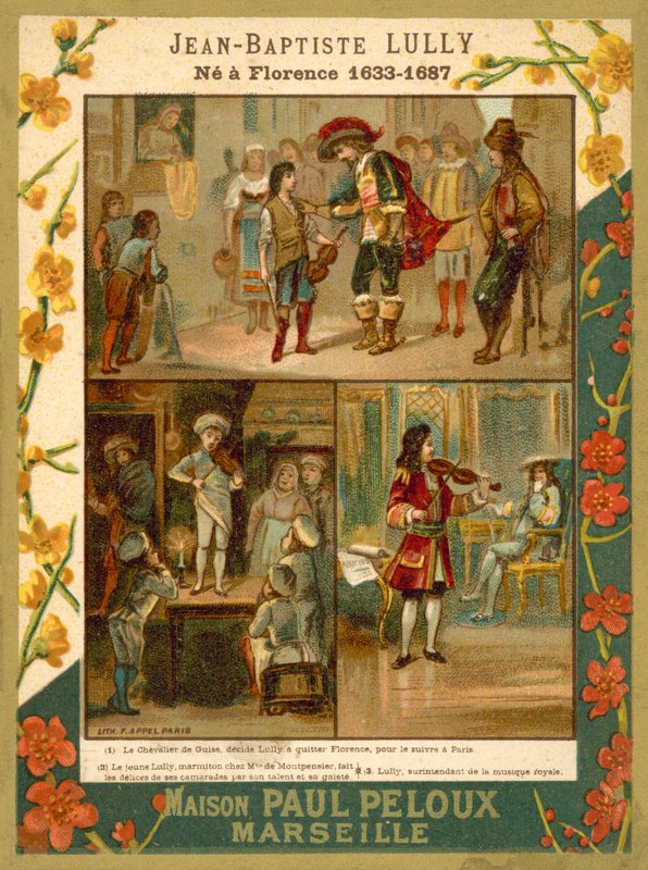 Jean-Baptiste Lully, músico y compositor francés de French School