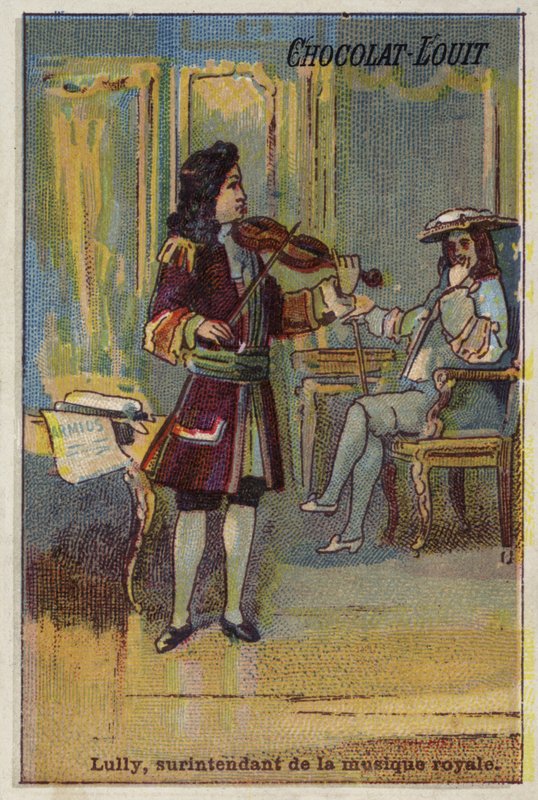 Jean-Baptiste Lully, superintendente de la música real de French School