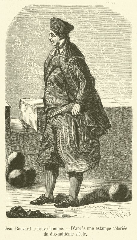 Jean Bouzard el hombre valiente de French School