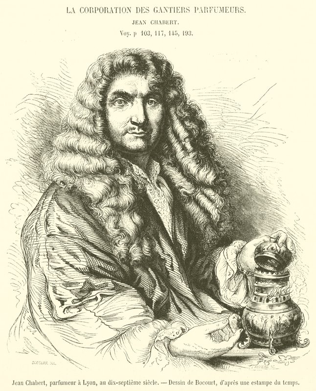 Jean Chabert, perfumista en Lyon, en el siglo XVII de French School