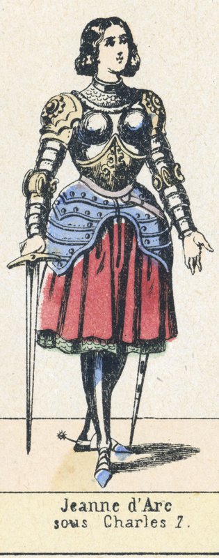 Juana de Arco, bajo Charles VII de French School