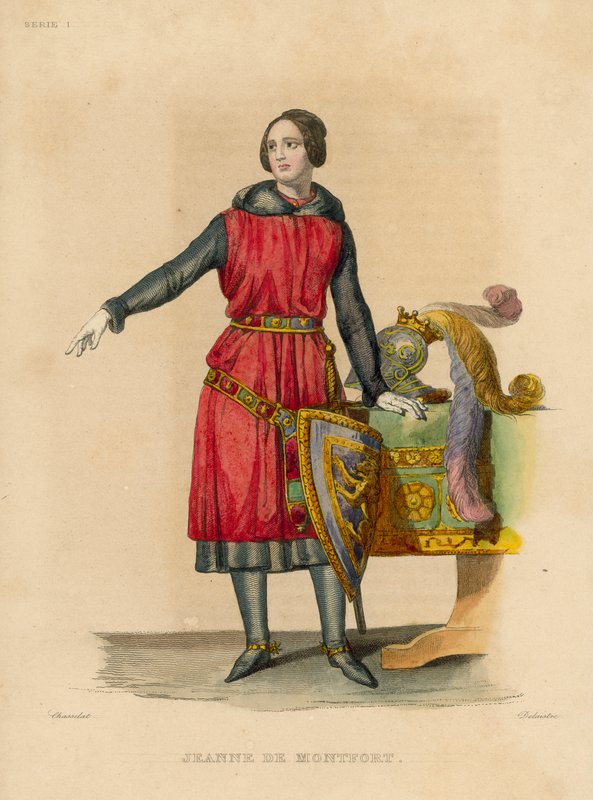 Jeanne de Montfort de French School