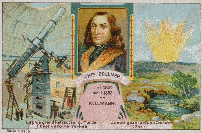 Johann Karl Friedrich Zoellner, astrónomo alemán de French School