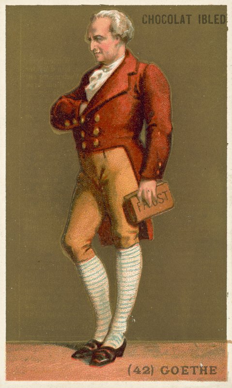 Johann Wolfgang von Goethe, poeta, novelista y dramaturgo alemán de French School