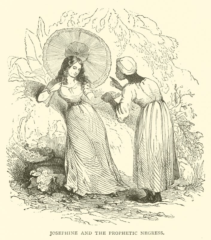 Josefina y la mujer negra profética de French School