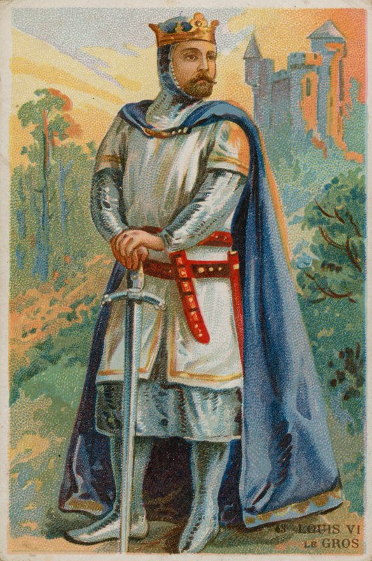 Rey Luis VI, llamado el Gordo de French School