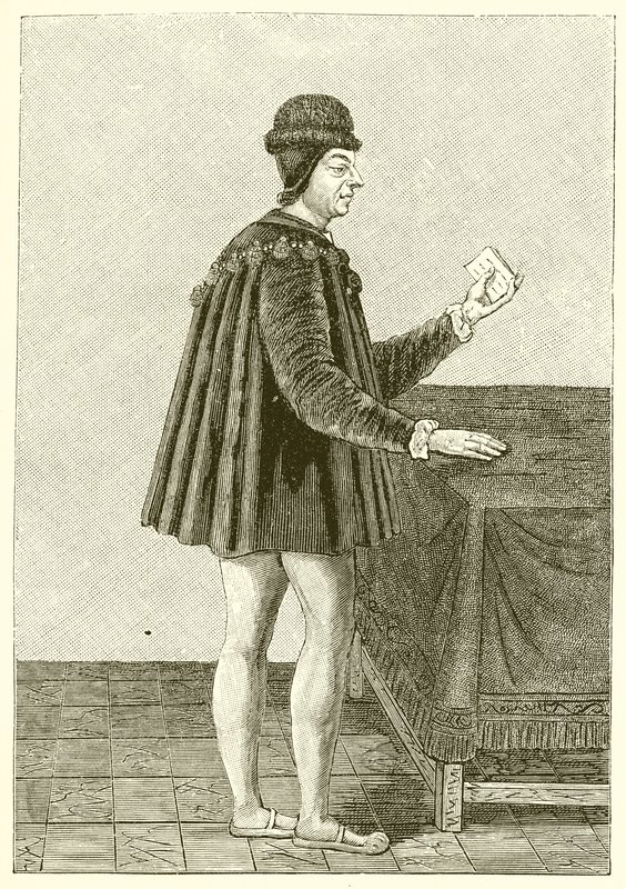 Rey Luis XI de French School