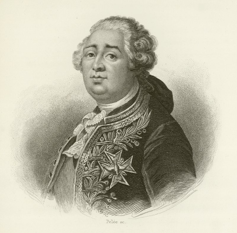 Rey Luis XVI de Francia de French School