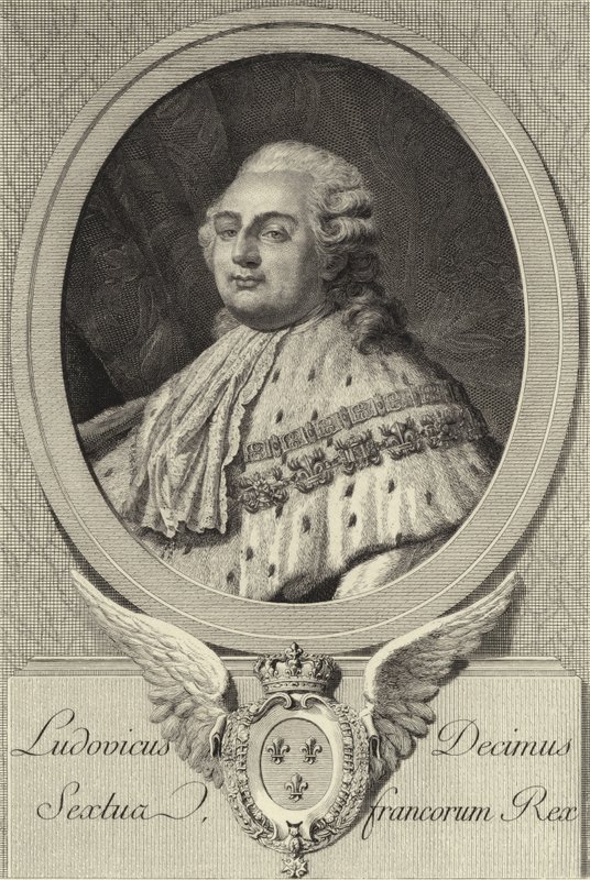 Rey Luis XVI de Francia de French School