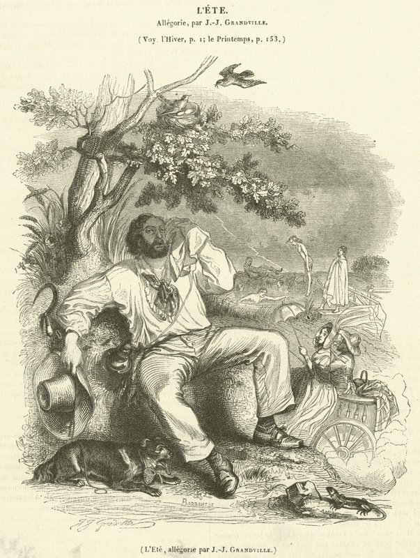 El Verano, alegoría de French School