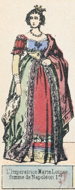 La Emperatriz Marie Louise, esposa de Napoleón I de French School