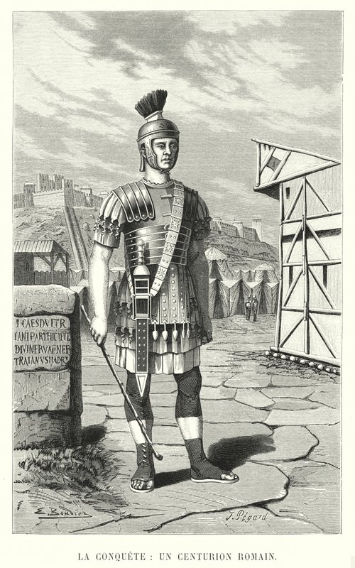 La Conquista, Un Centurión Romano de French School