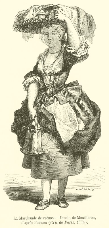 La Vendedora de crema de French School